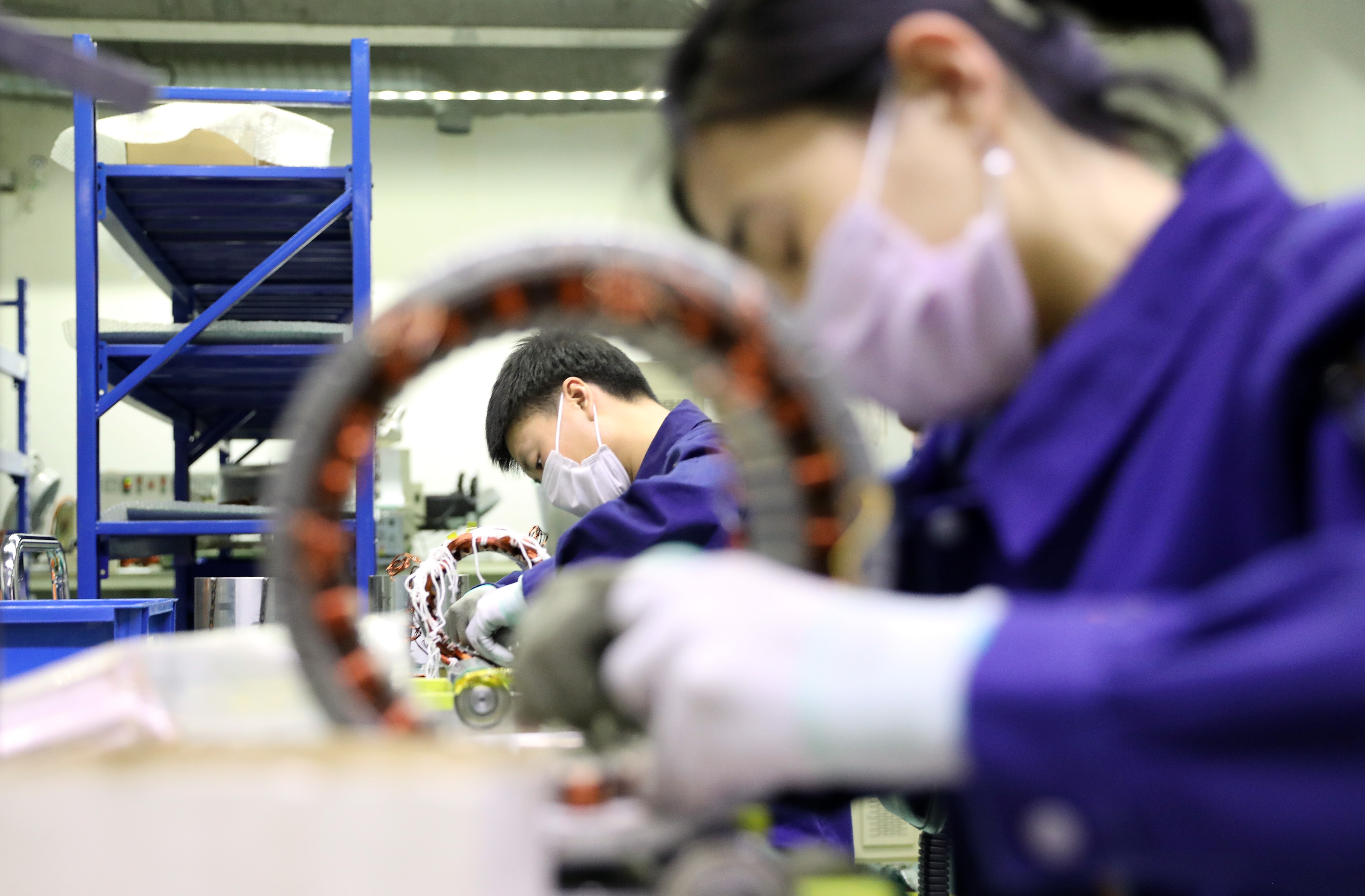 China’s producer price index (PPI), reflecting the prices that factories charge wholesalers for their products, dropped by 1.5 per cent year-on-year in March. Photo: Xinhua