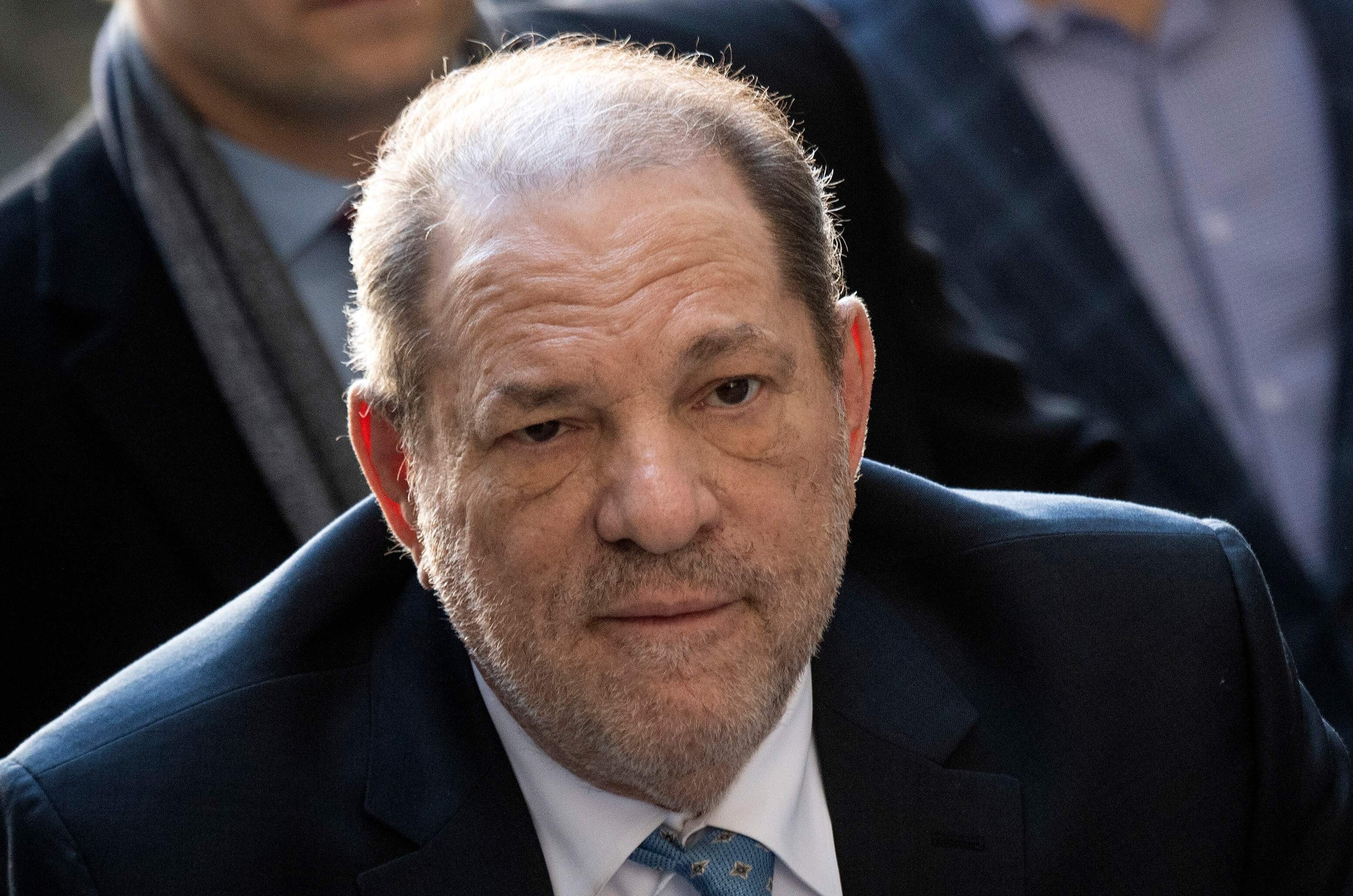 Harvey Weinstein arrives at the Manhattan Criminal Court in New York City. Photo: AFP