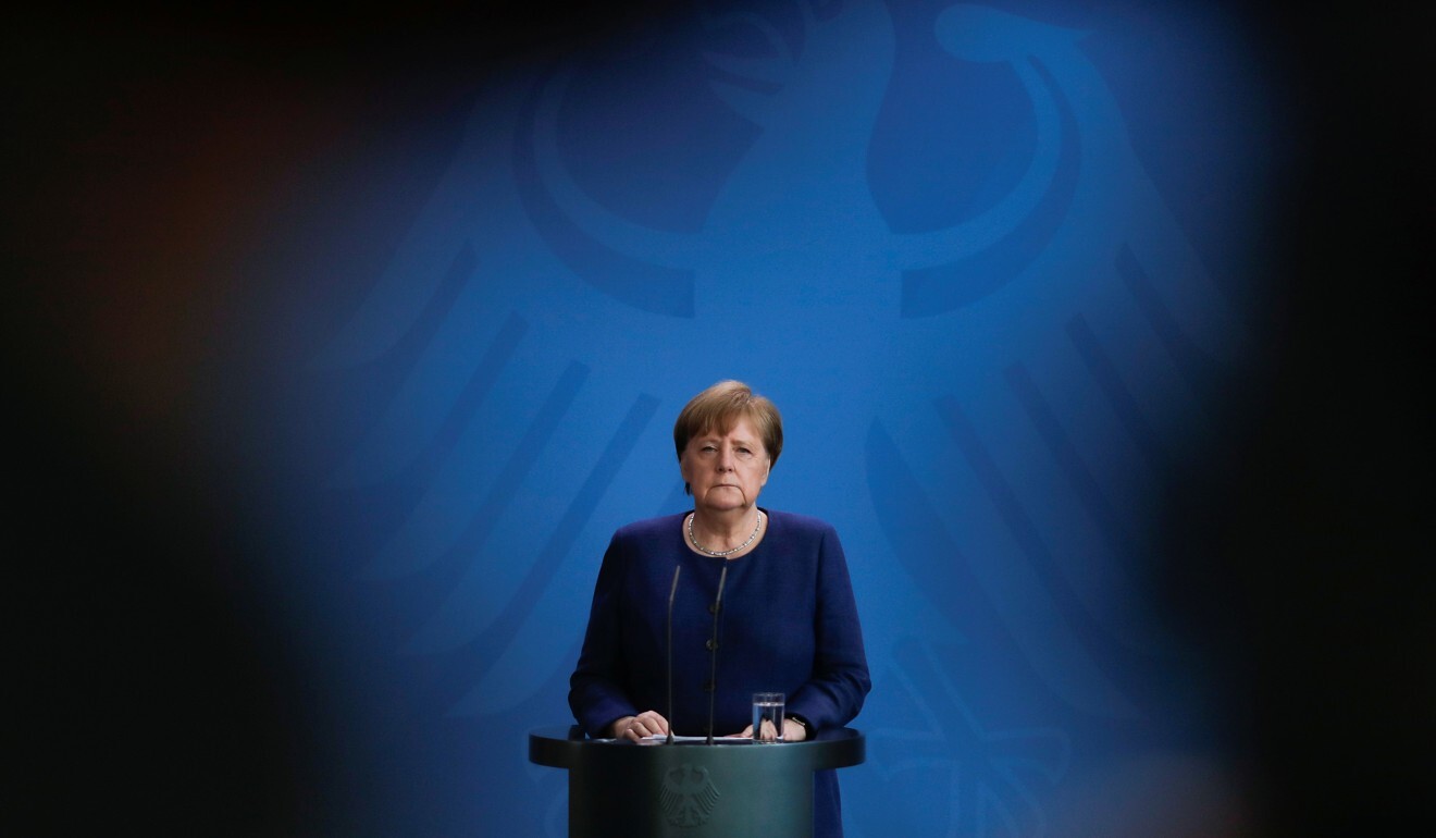 As the potentially catastrophic impact of the coronavirus became clearer, German Chancellor Angela Merkel’s cabinet had agreed to ‘put all of our weapons on the table’. Photo: Reuters |