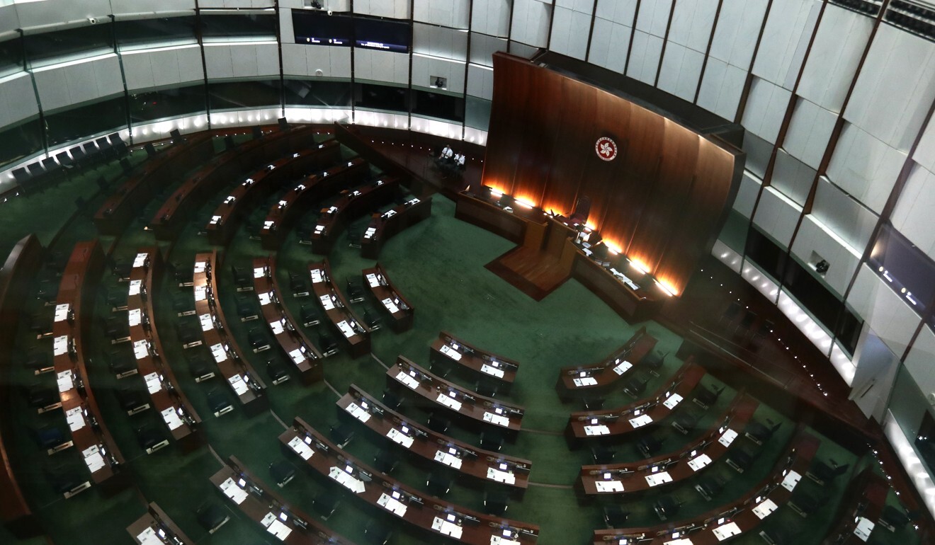 The central government’s liaison office on Monday said delays in appointing a House Committee chairman had delayed scores of pieces of legislation. Photo: Nora Tam
