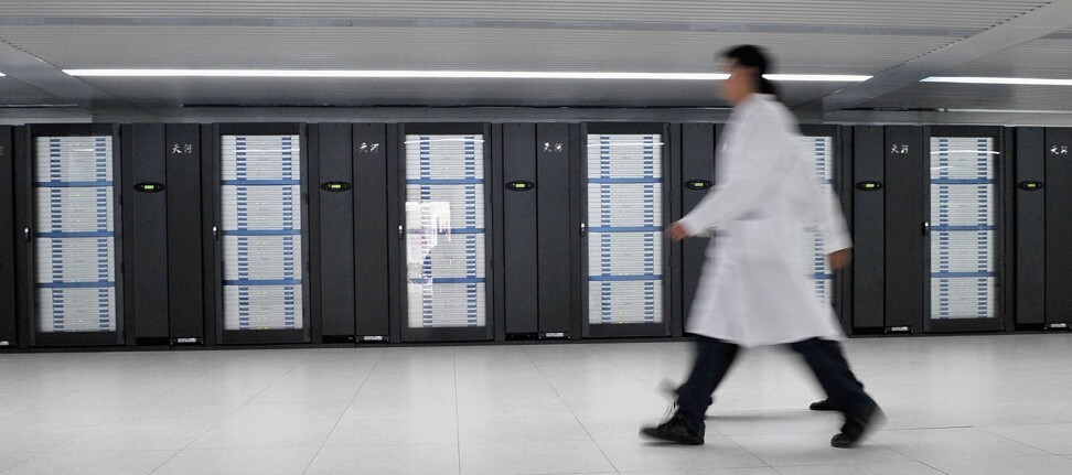 The Tianhe-1 supercomputer at the National Supercomputing Centre in Tianjin, China. Photo: Getty Images
