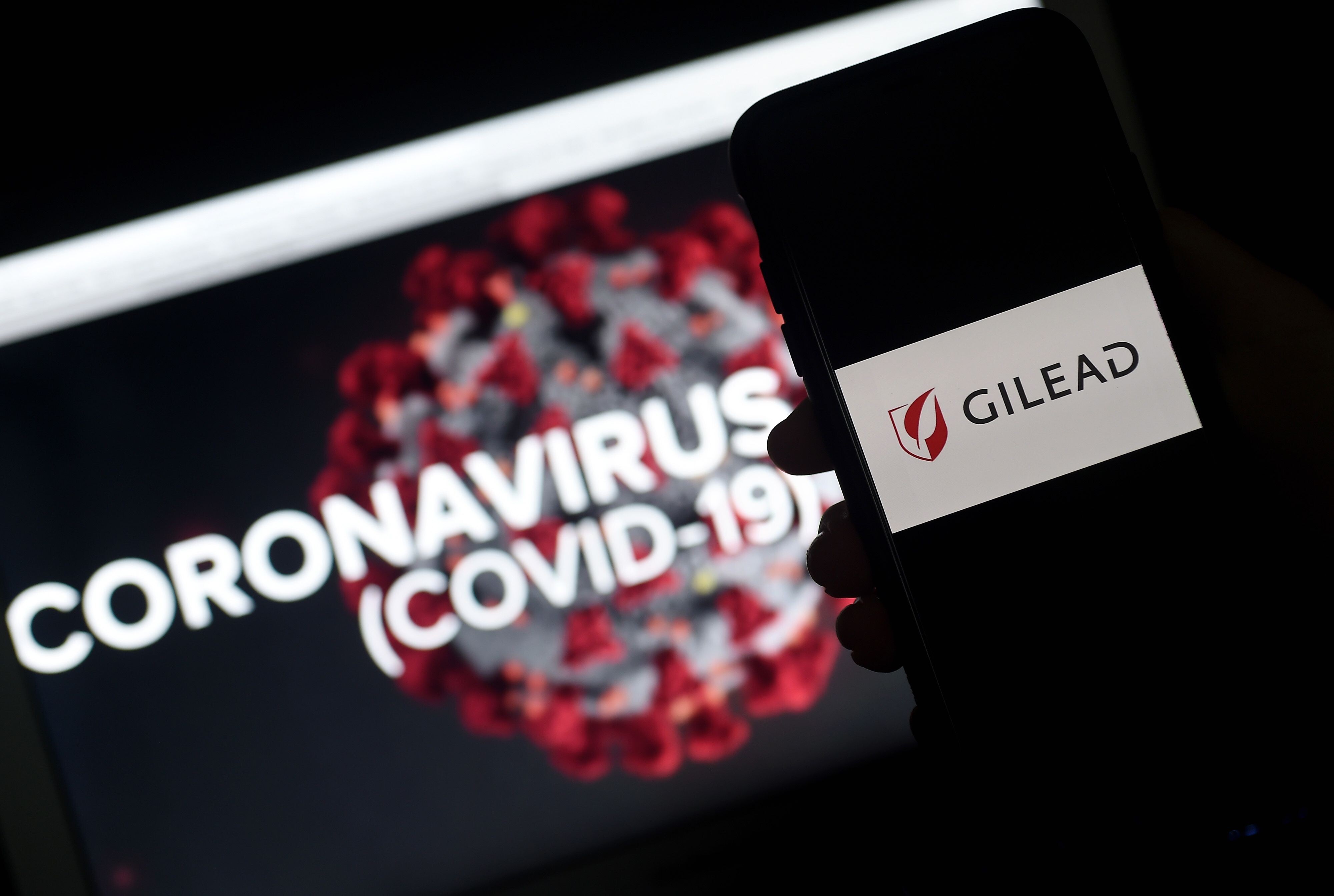 US pharmaceutical company Gilead Sciences makes remdesivir, which is being tested as a coronavirus treatment. Photo: AFP
