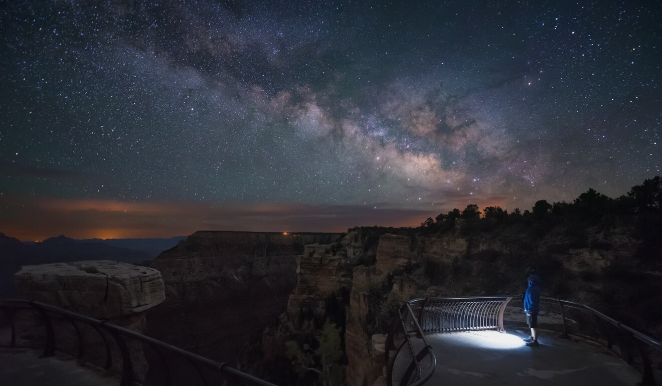 The Milky Way over Grand Canyon National Park in Arizona. Photo: Getty Images