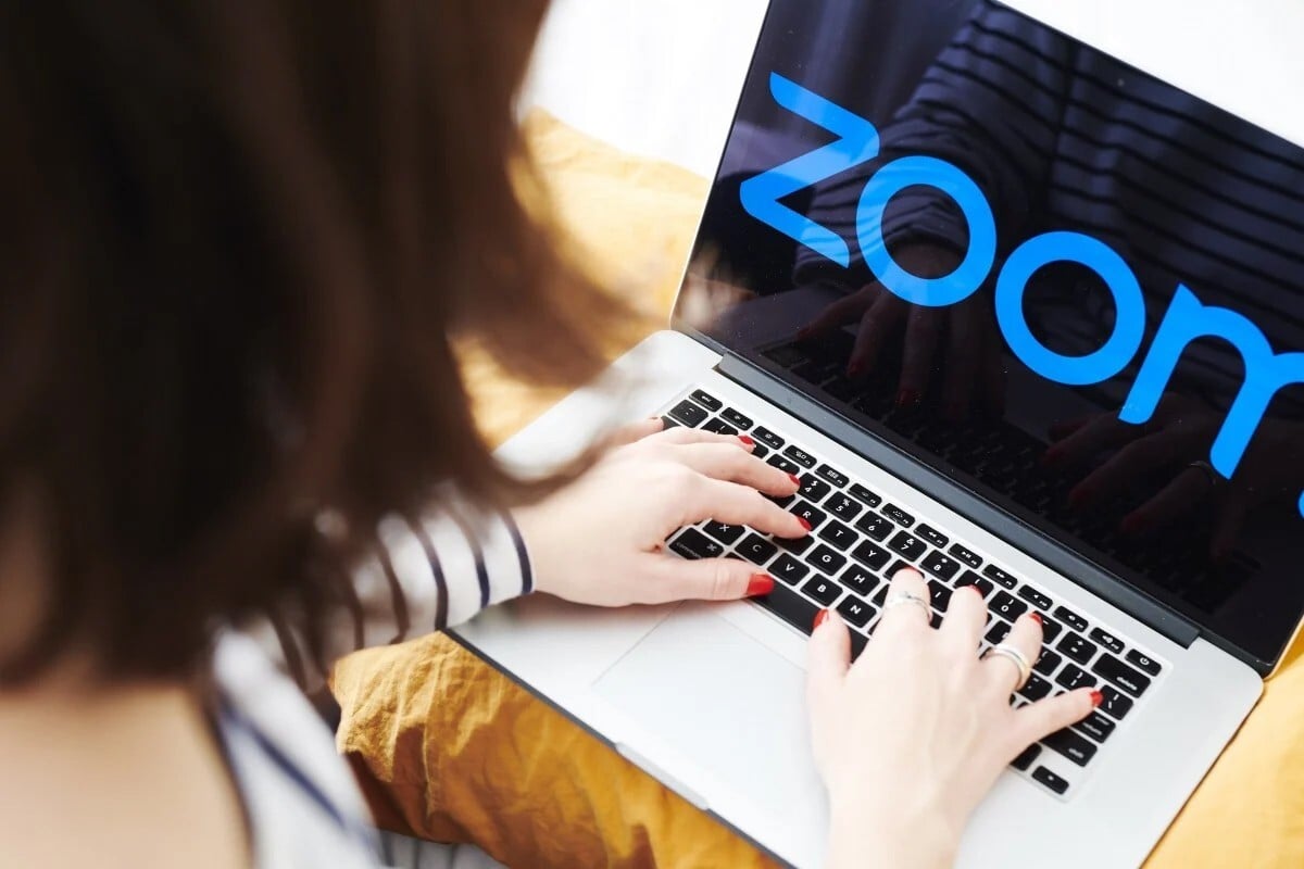 Zoom has been a hit worldwide but some are wary of its security issues. Photo: Gabby Jones/Bloomberg