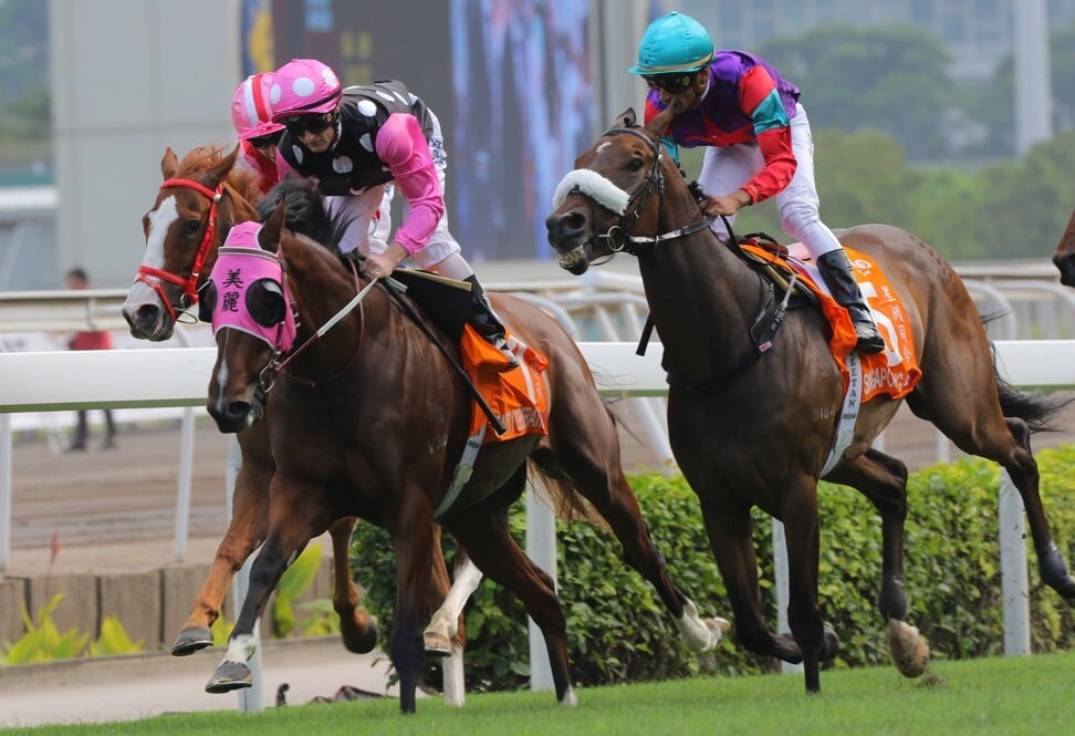 Beauty Generation wins the 2019 Champions Mile.