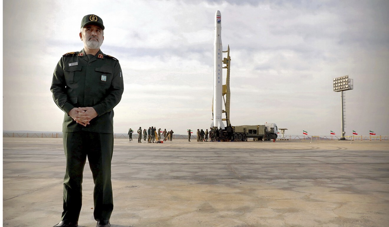 Iran’s Revolutionary Guard Launches ‘first Military Satellite’ As ...