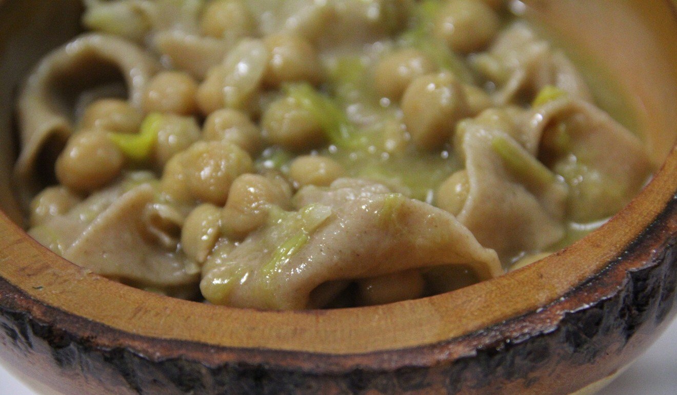 A dish of laganae pasta.