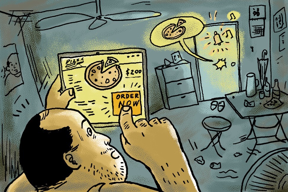 Online delivery platforms in China have had to deal with changing conditions and changing consumer needs during the Covid-19 outbreak. Illustration: SCMP