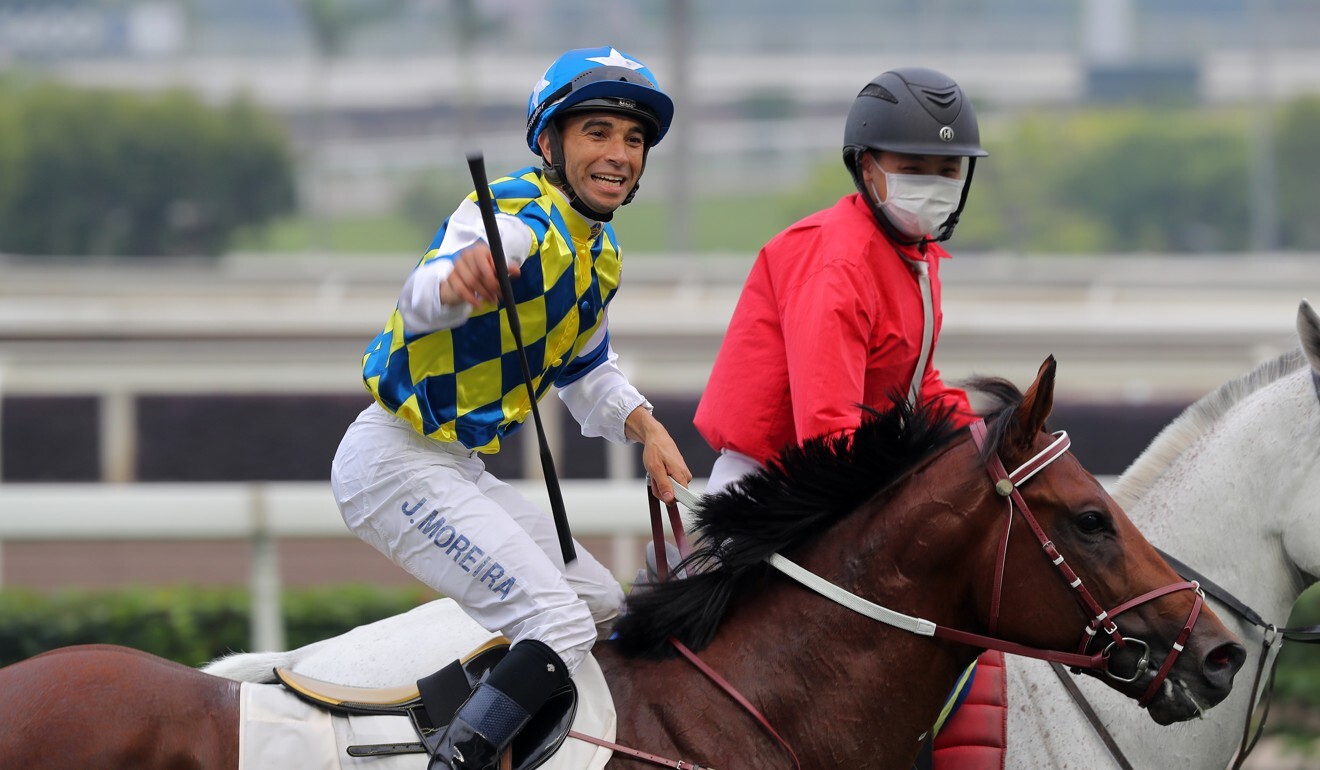 Joao Moreira wins on Computer Patch.