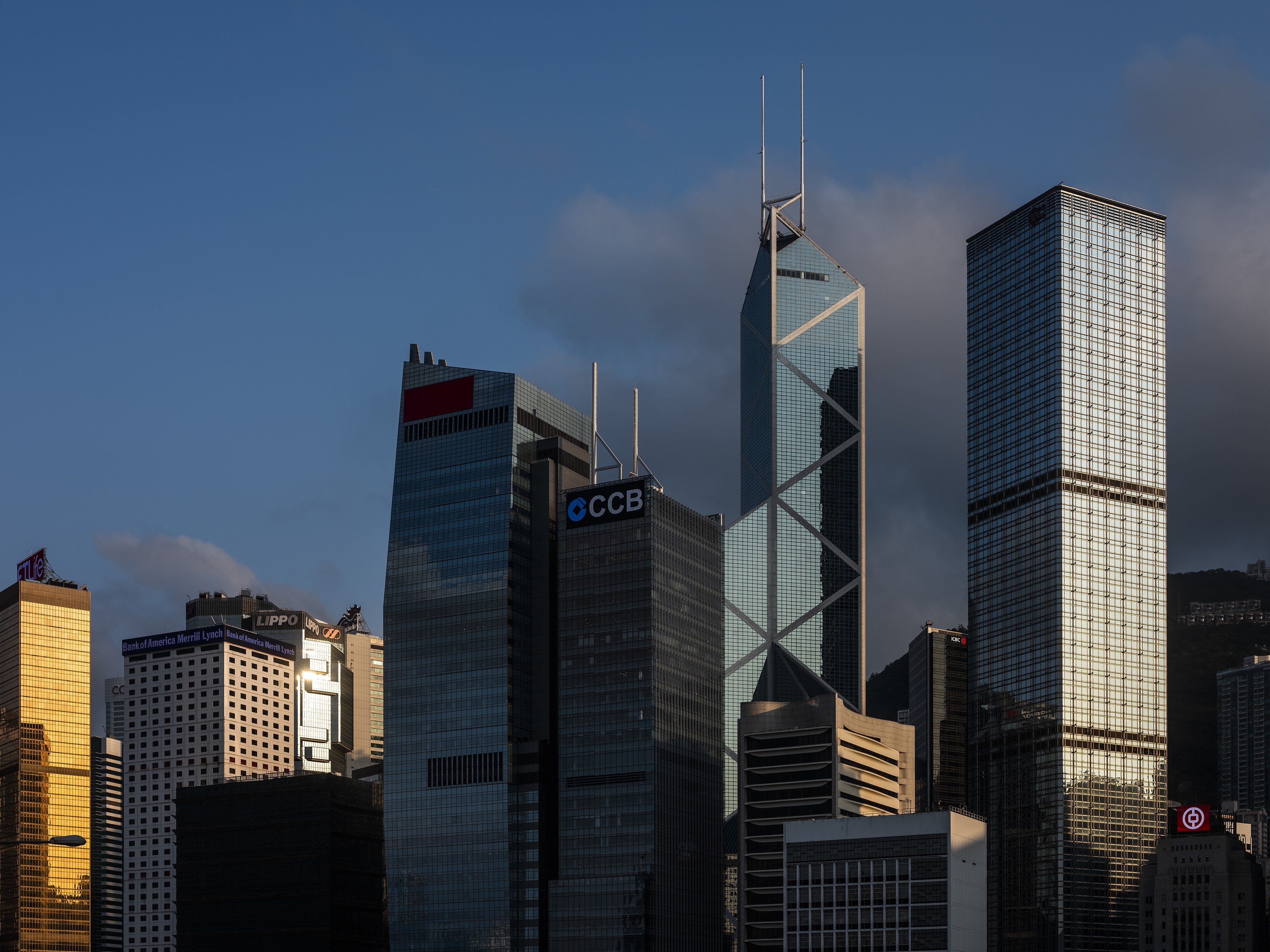 The levels of financial risk to Hong Kong are ‘controllable’, a government official says. Photo: Bloomberg