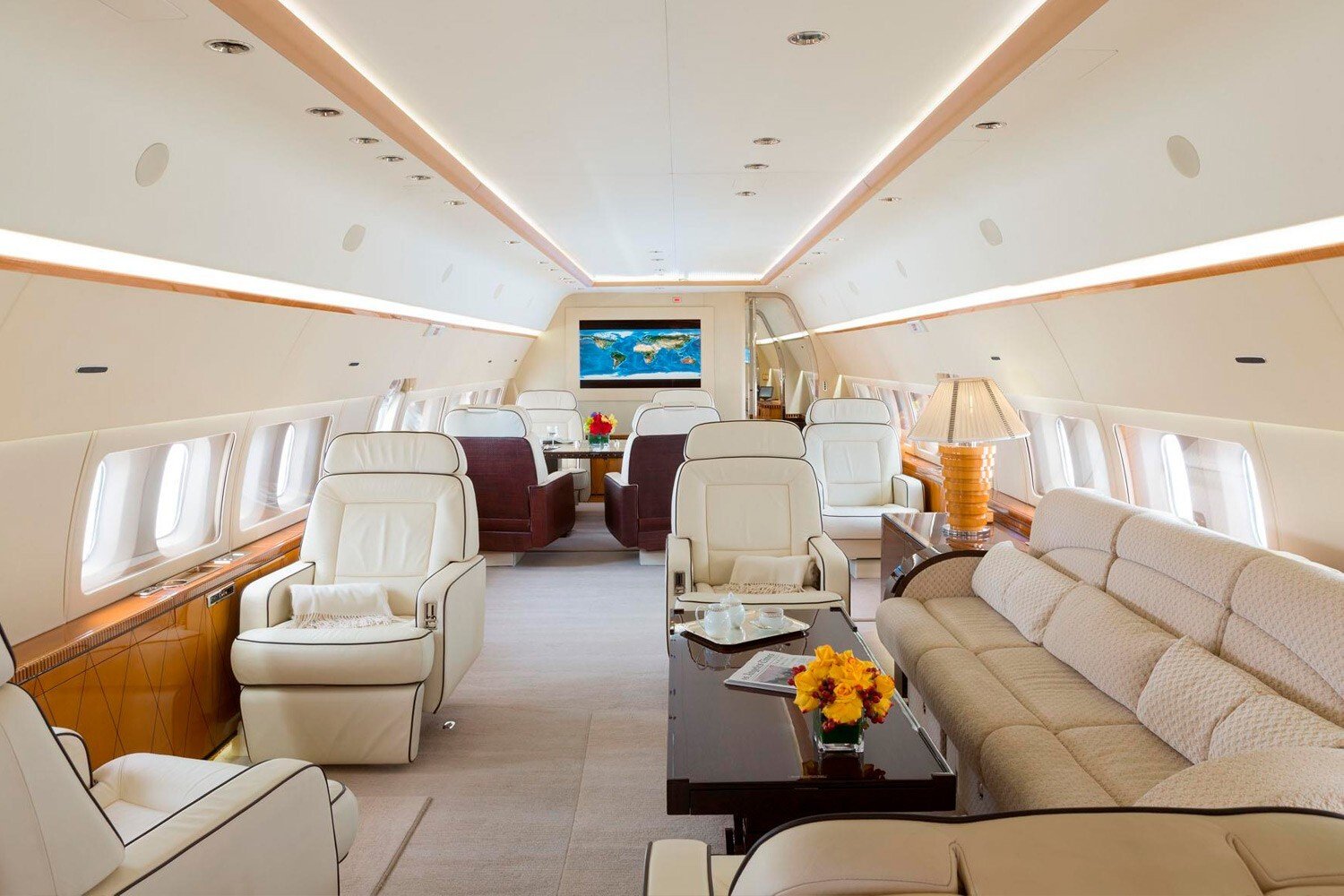 Mercedes Dreams Up a Swanky Interior for Private Jets | WIRED