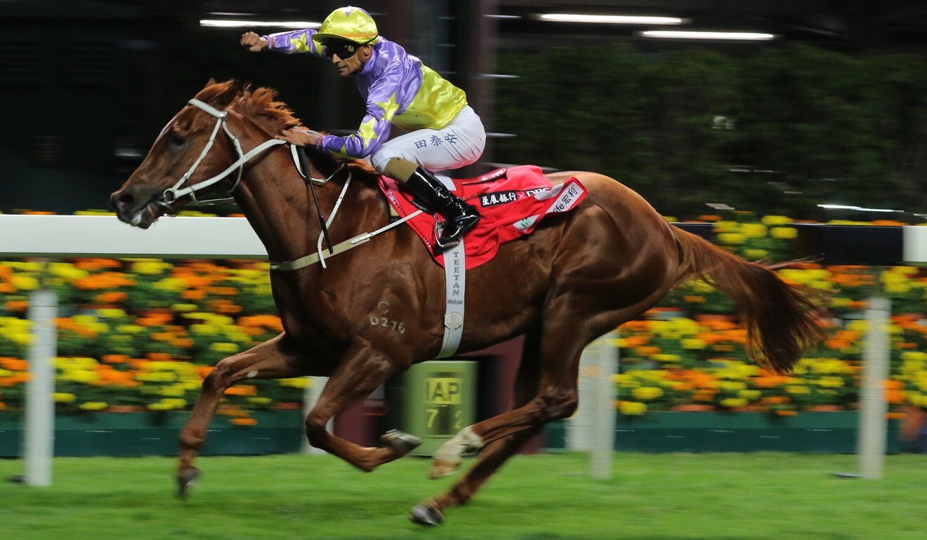 Californiadeepshot wins on debut at Happy Valley in January.