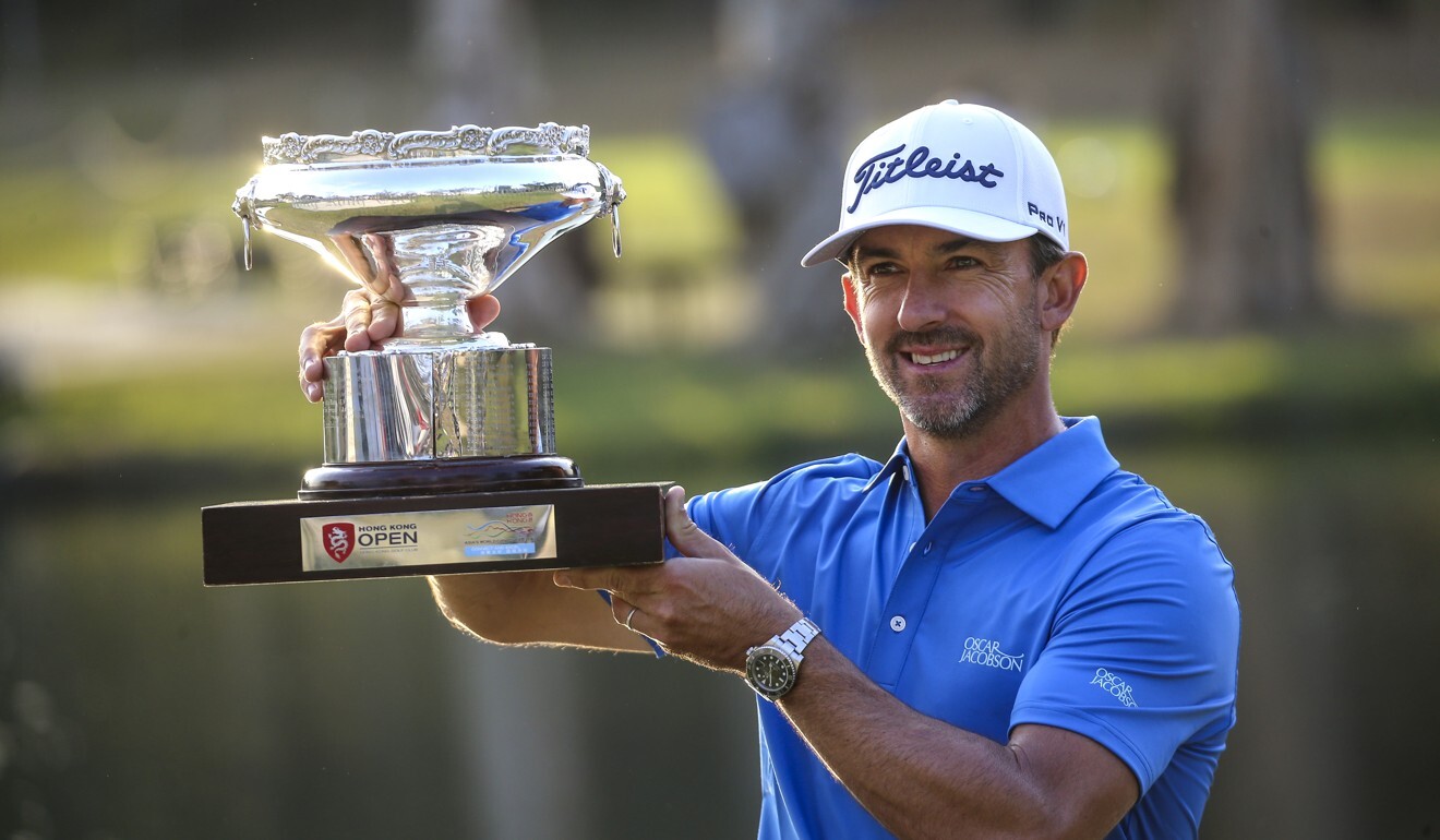 Wade Ormsby of Australia wins the 2019 Hong Kong Open at Fanling. Photo: Dickson Lee