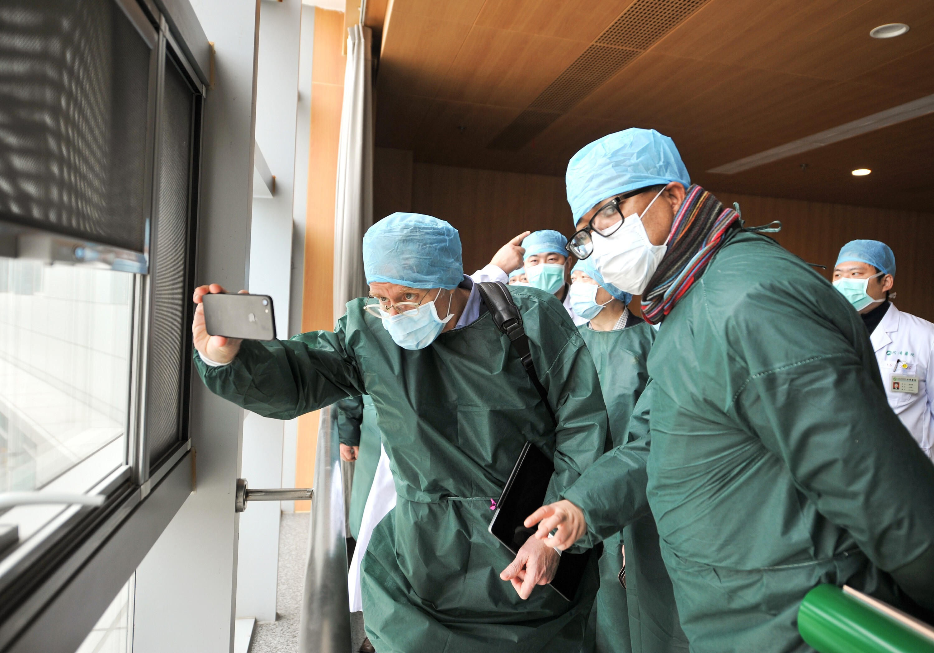 China allowed a WHO group to conduct field research in a Wuhan hospital back in February. Photo: DPA