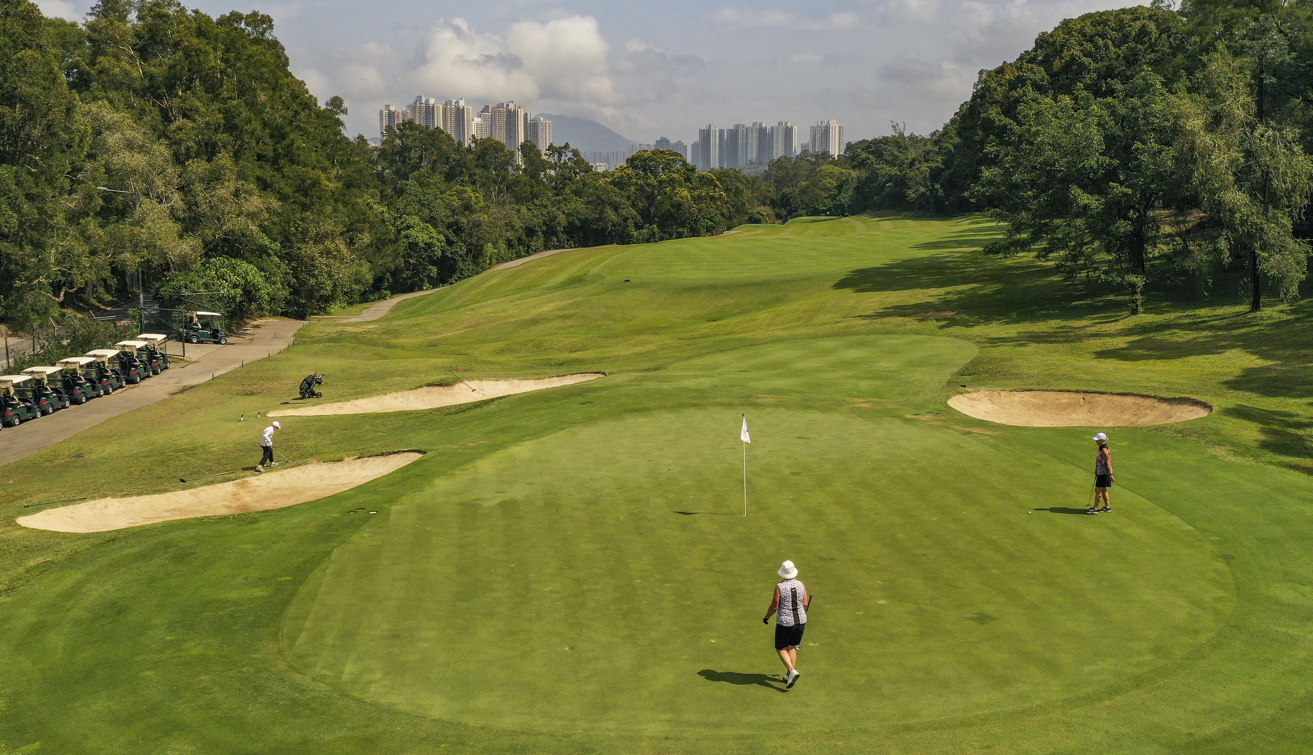 The Hong Kong Golf Club in Fanling will reopen on May 4, having been closed since March 24. Photo: Winson Wong