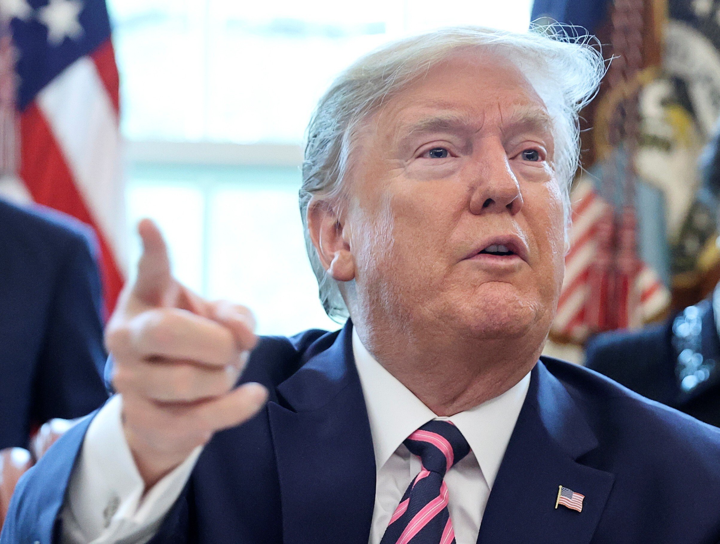 US President Donald Trump has accused China of hiding true infection and death numbers, but whatever they are, they would not help the US improve its international standing or its capacity to overcome the pandemic. Photo: Reuters