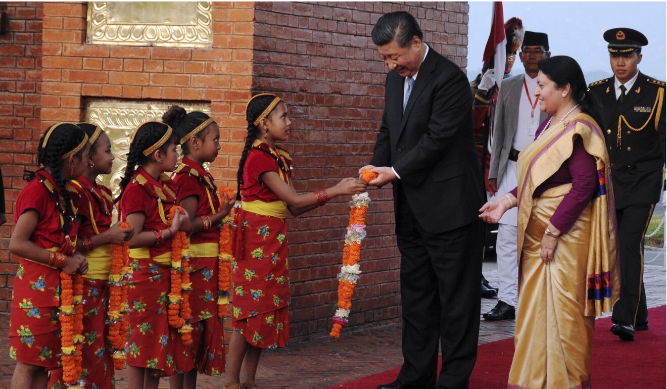 Chinese President Xi Jinping visited Nepal in October. Photo: EPA-EFE