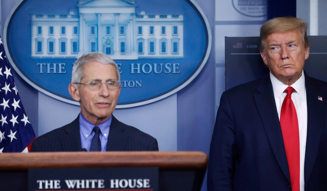 Fauci, 79, has had a respectful but sometimes complicated relationship with Trump. Photo: Reuters