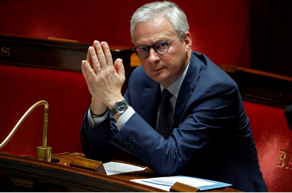 French Economy and Finance Minister Bruno Le Maire says imposing a digital services tax on the world’s biggest internet companies is necessary because they are going to be the main beneficiaries of the current Covid-19 crisis. Photo: Agence France-Presse