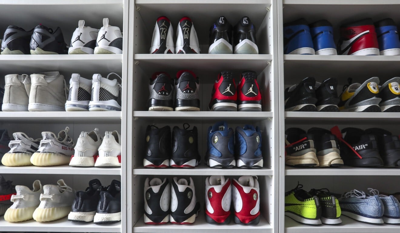 michael jordan shoe rack