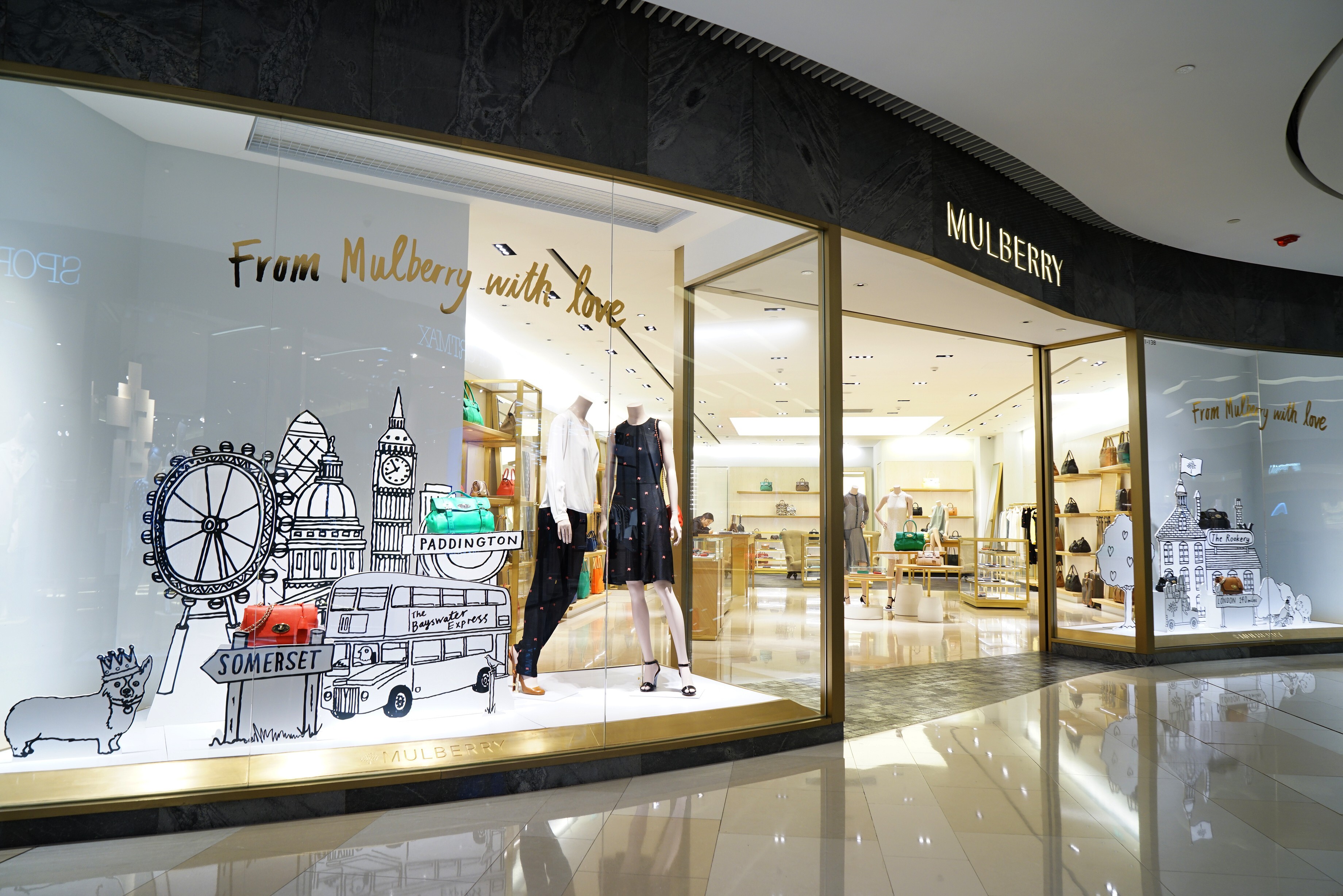 A Mulberry store inside the IAPM Shopping Mall in the old French Concession in Shanghai. China is seen as the main source of growth opportunity for luxury retailers. Photo: Shutterstock Images