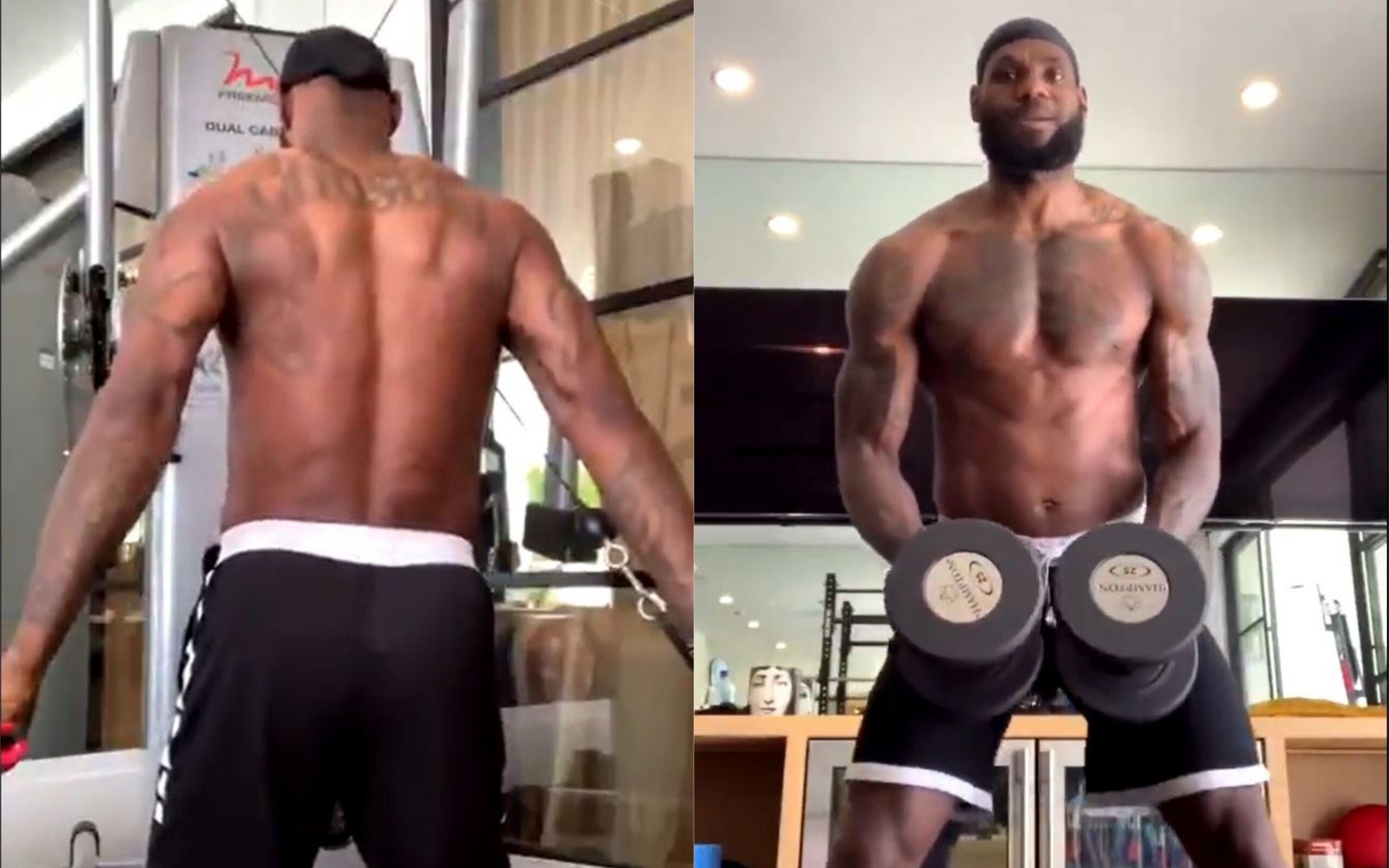lebron james instagram weight loss