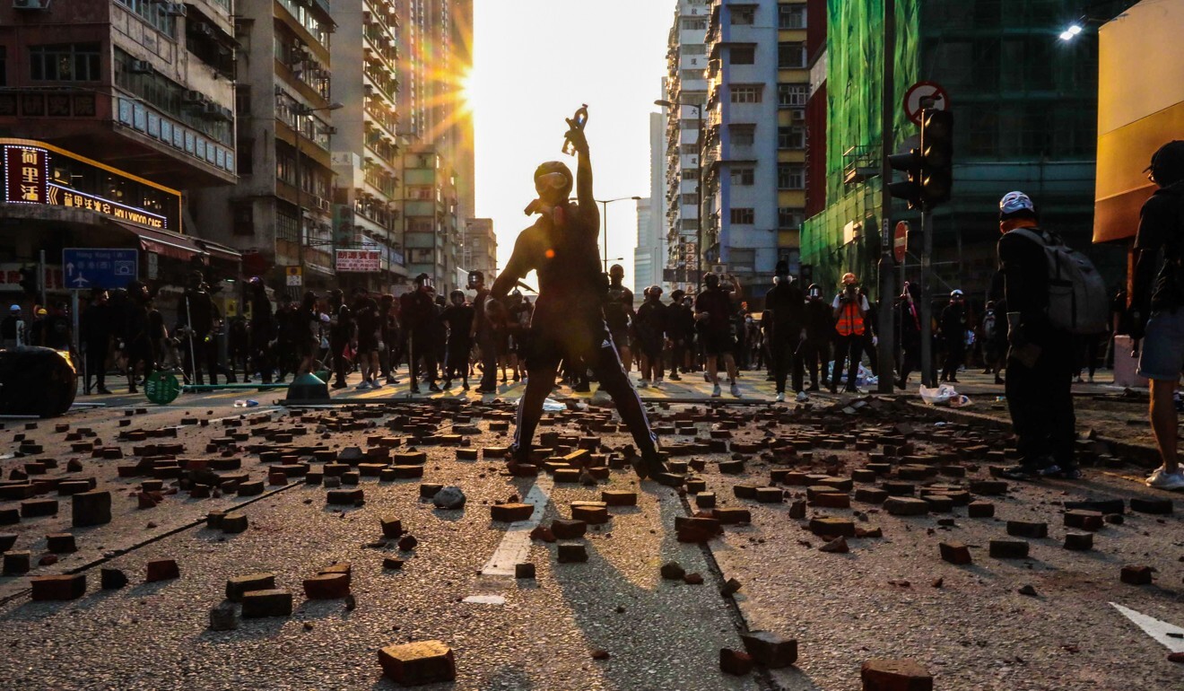 This portrait of an anti-government protester in Mong Kok earned a third-place prize in the portrait category for the Post’s Felix Wong. Photo: Felix Wong
