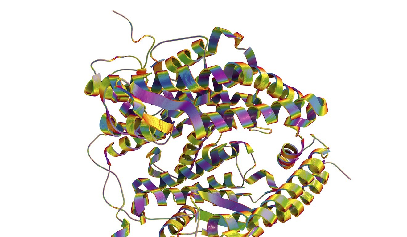 An illustration of the human ACE2 receptor. Photo: Shutterstock