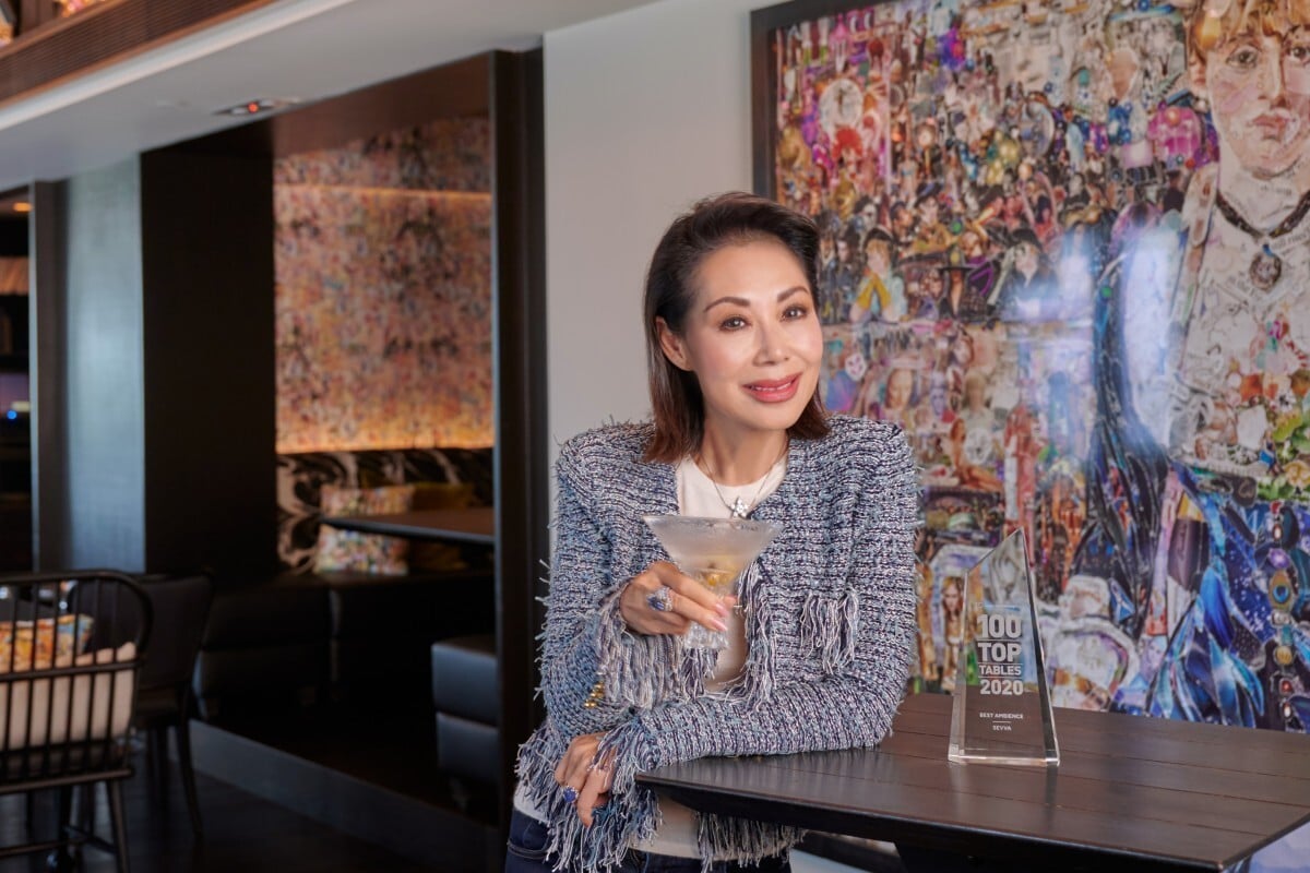 Bonnae Gokson’s Hong Kong restaurant Sevva was recently crowned winner of 100 Top Tables’ 2020 Best Ambience award. Photos: Sevva