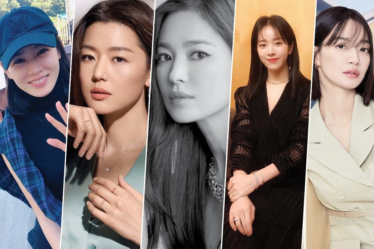 From left: Son Ye-jin, Jun Ji-hyun, Song Hye-kyo, Han Ji-min and Shin Min-ah are among the experienced hallyu actresses who have helped make Korean drama a global success story. Photos: Instagram