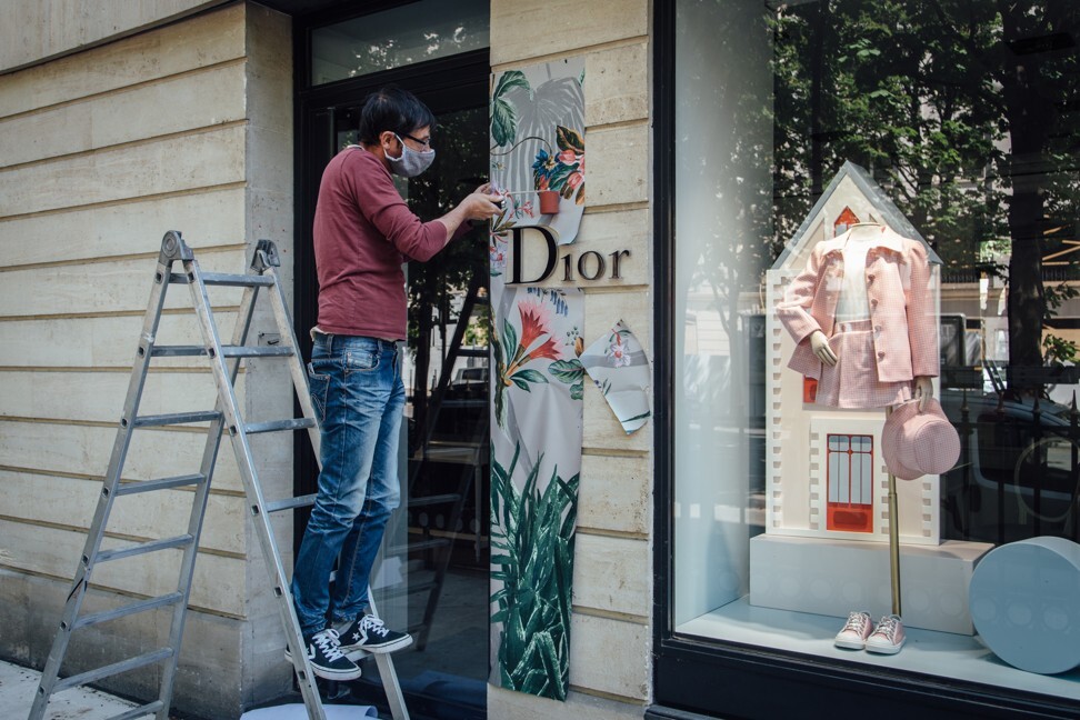 Luxury stores open in Paris that's empty of tourists as France eases  coronavirus lockdown restrictions