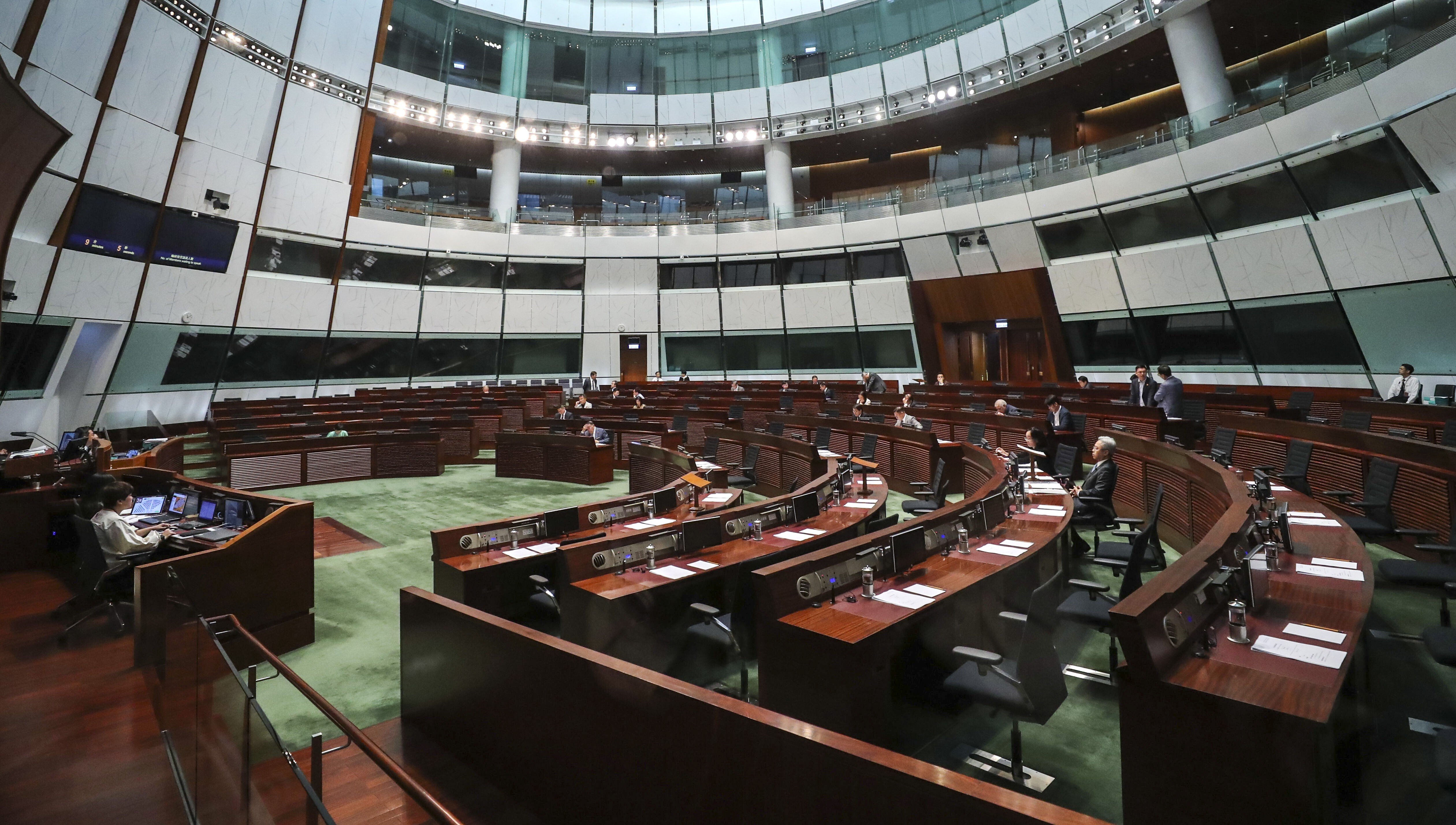 Hong Kong’s Legislative Council debated the budget for three weeks. Photo: Edward Wong