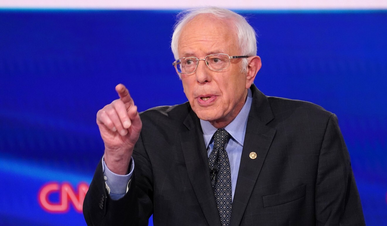 Democratic US presidential candidate Senator Bernie Sanders. Photo: Reuters