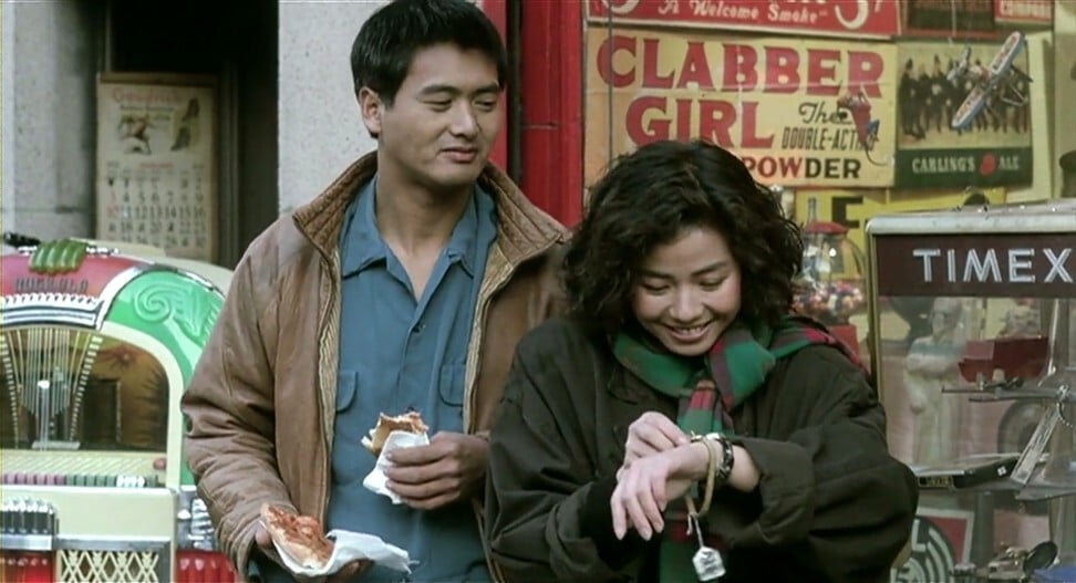 Chow Yun-fat alongside Cherie Chung in An Autumn's Tale. Photo: D&B Films