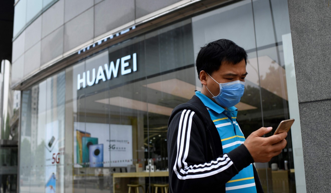 Stocks of Huawei suppliers were hit on Monday. Photo: AFP