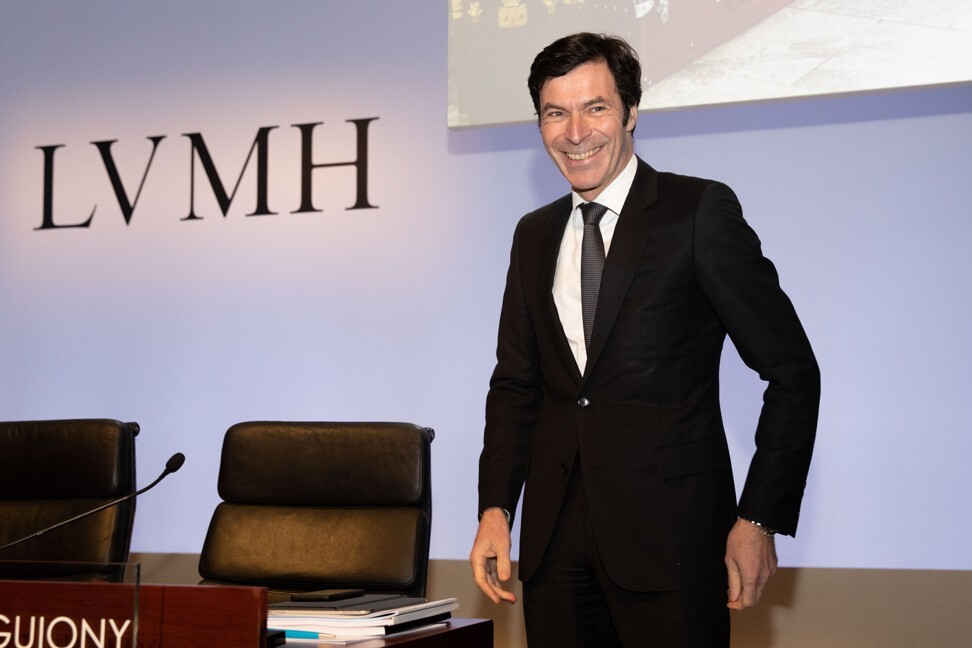 LVMH chief financial officer Jean-Jacques Guiony is confident the brand will bounce back. Photo: Bloomberg