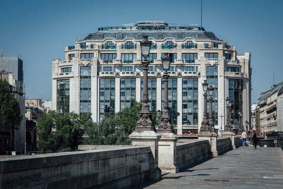 The Samaritaine luxury department store building in Paris is to reopen as a duty-free shopping hub and luxury hotel. Photo: Bloomberg