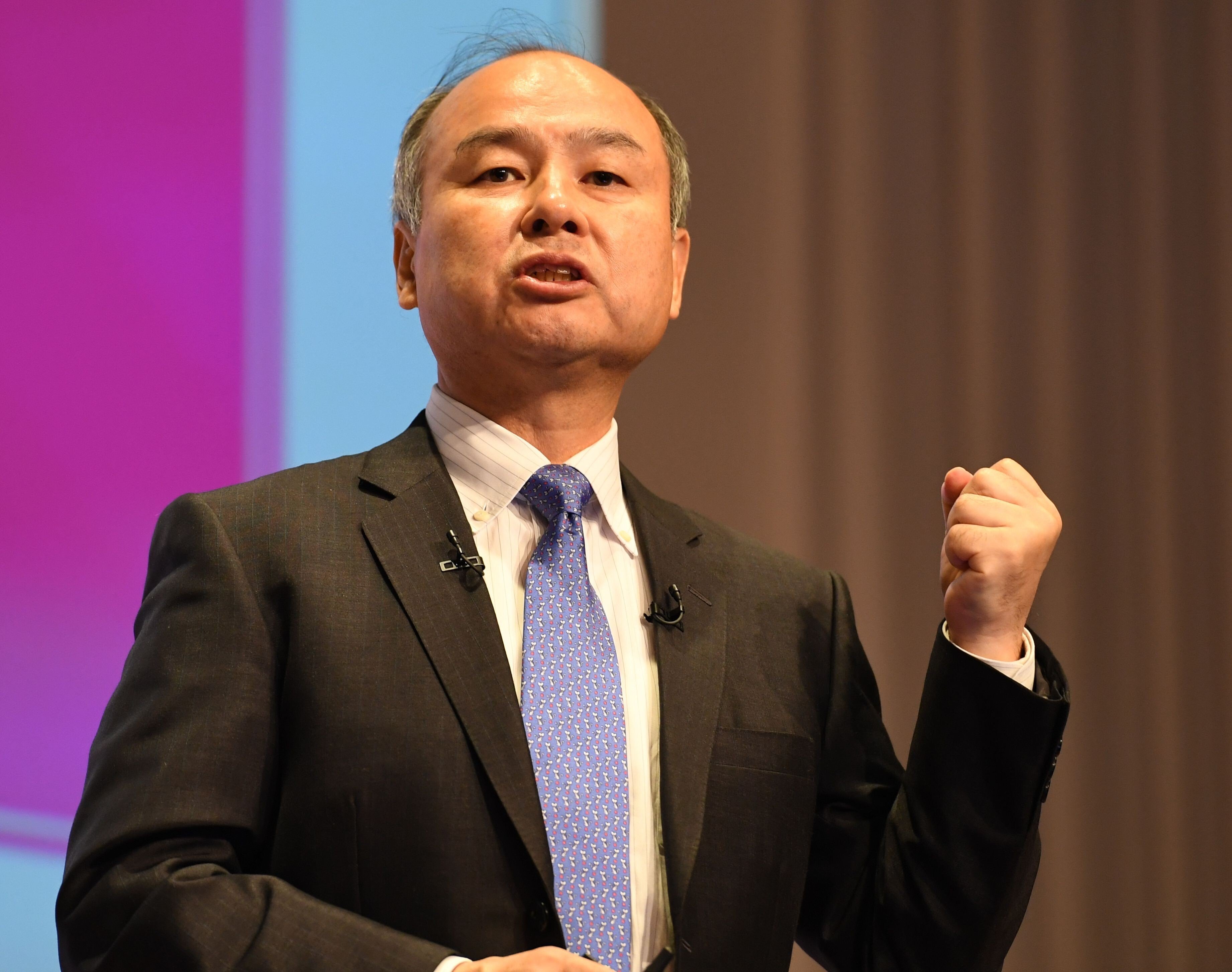 SoftBank CEO Masayoshi Son, 62, has admitted that the reason for the group’s massive losses lie with him. Photo: AFP
