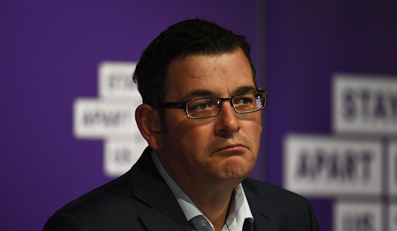 Victorian Premier Daniel Andrews speaks during a media conference about Covid-19. Photo: DPA