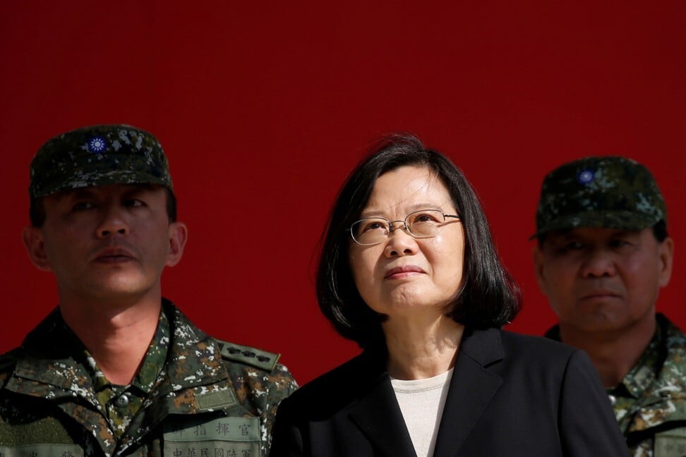 Taiwanese President Tsai Ing-wen wants to put more emphasis on asymmetrical warfare. Photo: Reuters