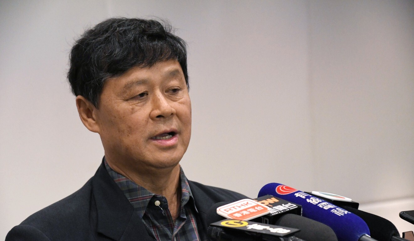 Ronnie Wong Man-chiu, honorary secretary general of the Hong Kong Olympic Committee. Photo: Chan Kin-wa