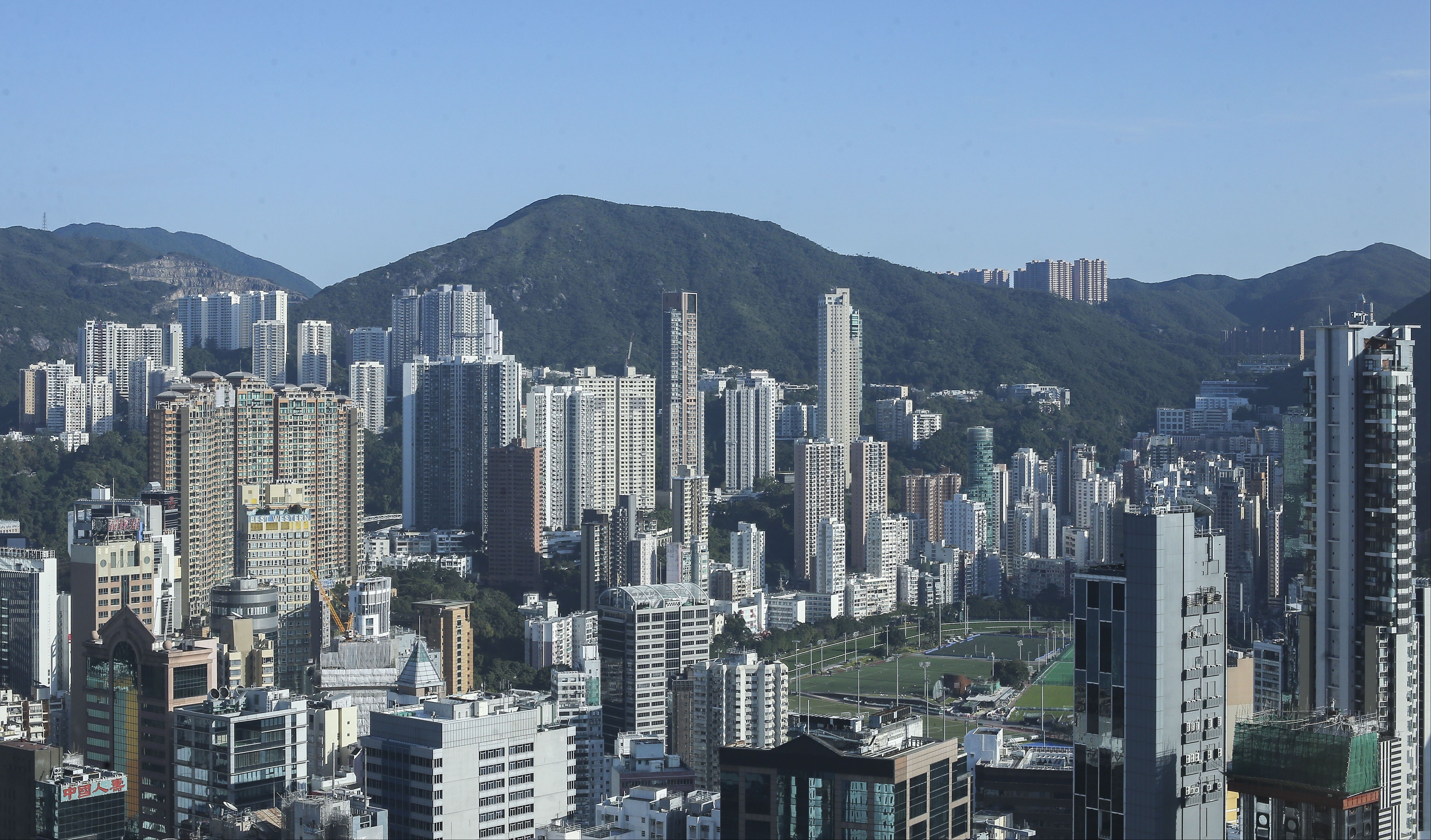 The best address in Hong Kong? View of high-rises from The Peak. Photo: SCMP