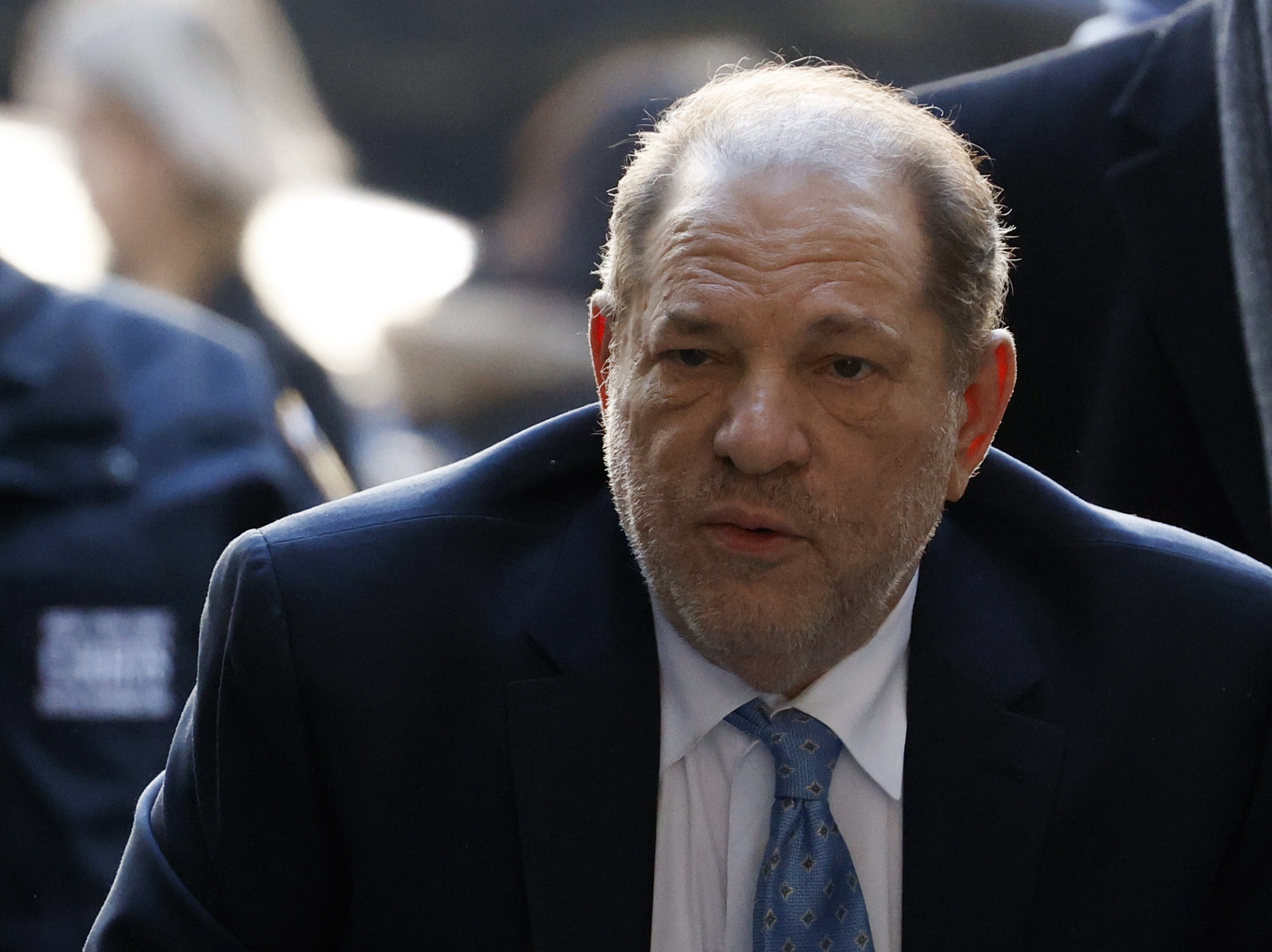 Former Hollywood producer Harvey Weinstein arrives at New York State Supreme Court in February. Photo: EPA-EFE