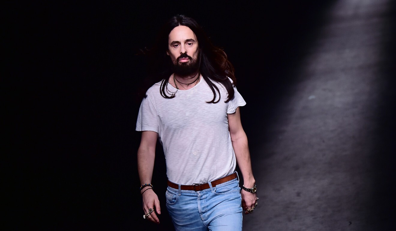 Gucci designer Alessandro Michele announced he would hold two fashion shows a year in future instead of the usual five. Photo: Giuseppe Cacace/AFP