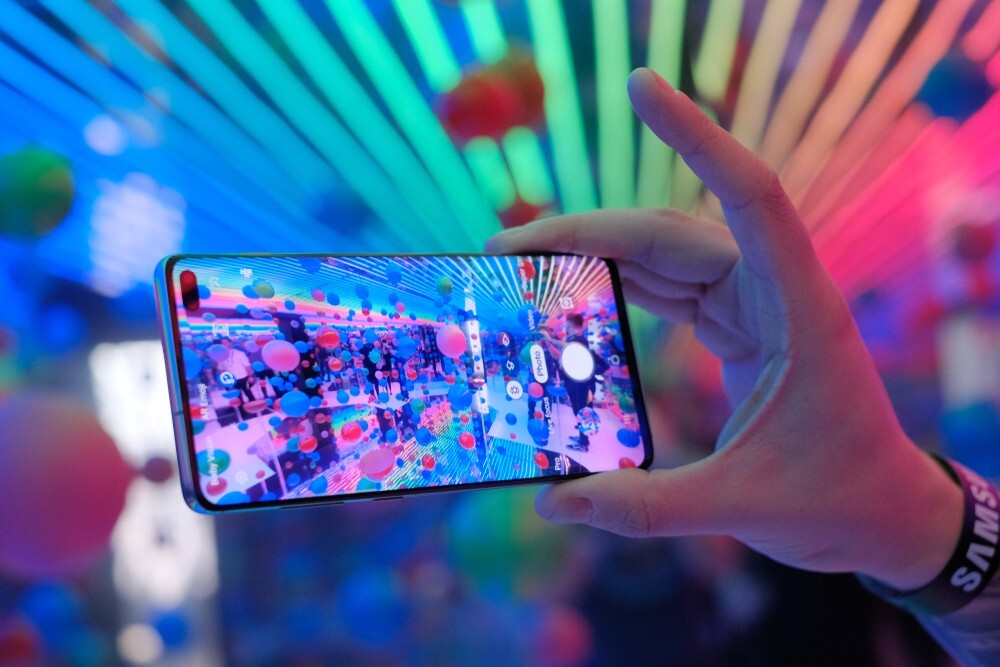 A Samsung Galaxy 10 smartphone. Samsung Rising by journalist Geoffrey Cain tells the inside story behind the South Korean electronics giant that conquered the world. Photo: Shutterstock