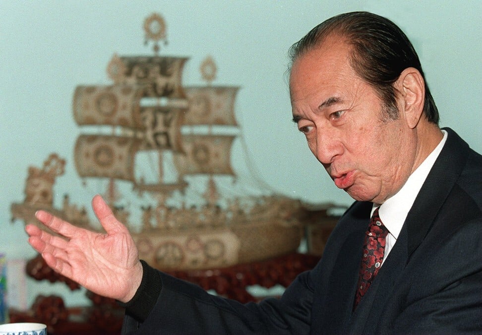Stanley Ho, patriarch of Asia’s largest casino empire and the ‘King of