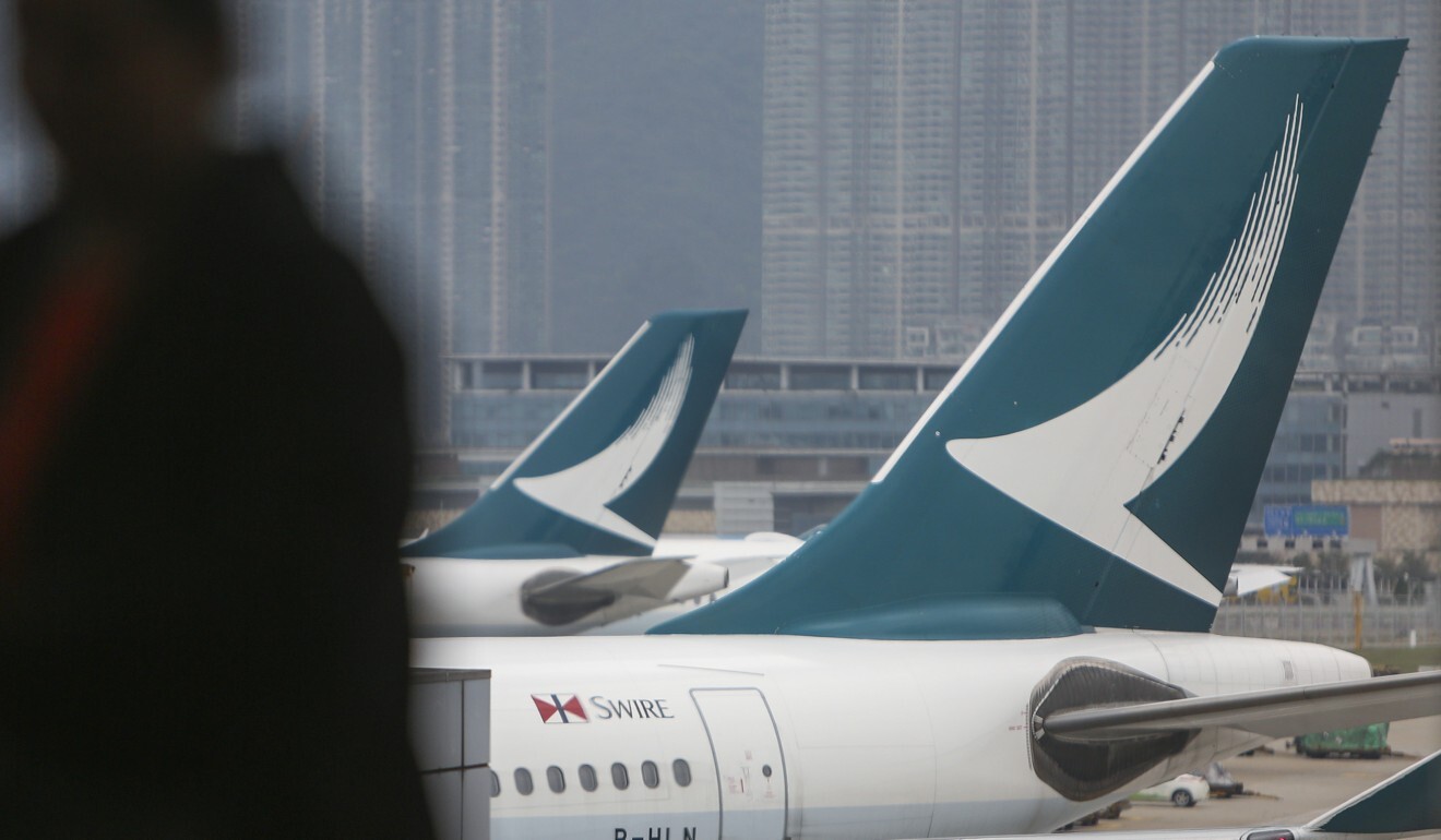 Cathay Pacific said transit connections would only be available when itineraries were contained in a single booking and the layover time was under eight hours. Photo: Winson Wong