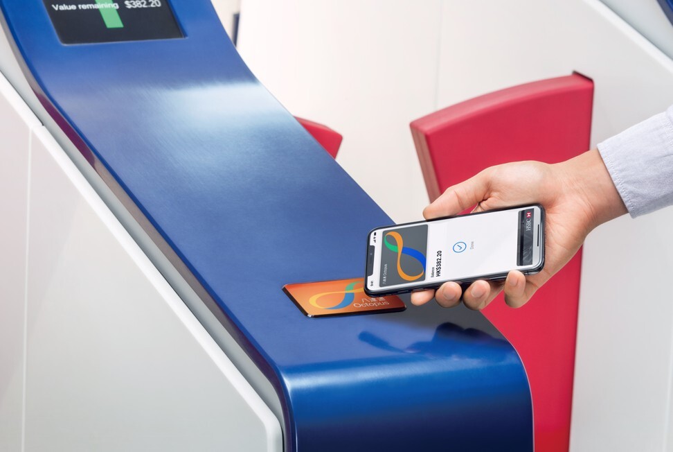 Once an Octopus card has been transferred to an Apple device, the Octopus account becomes entirely digital. Photo: Apple