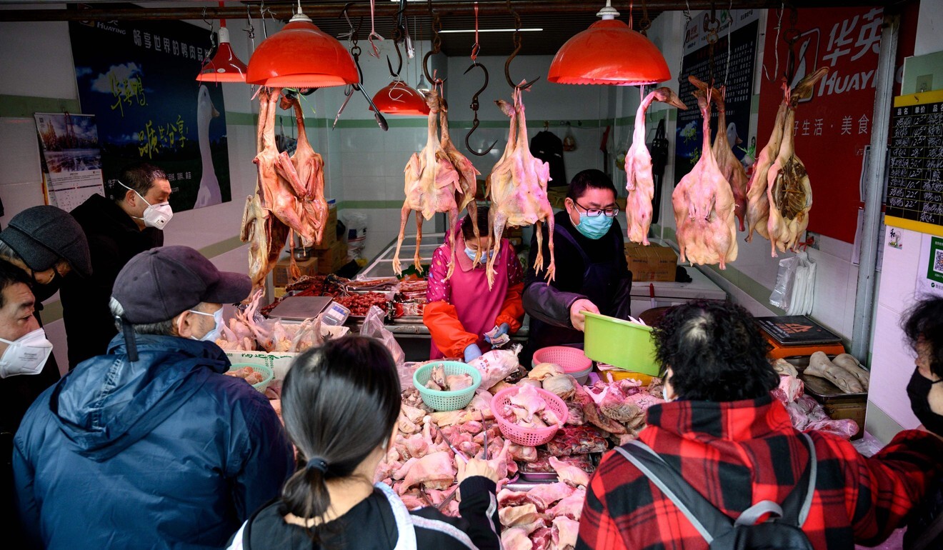Demand for meat has risen by nearly 20 per cent in China in the past two decades. Photo: AFP