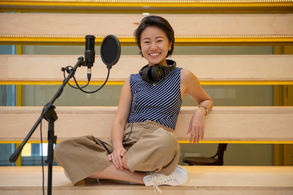 Nicole Lim, who hosts the podcast Something Private. Photo: Nicole Lim
